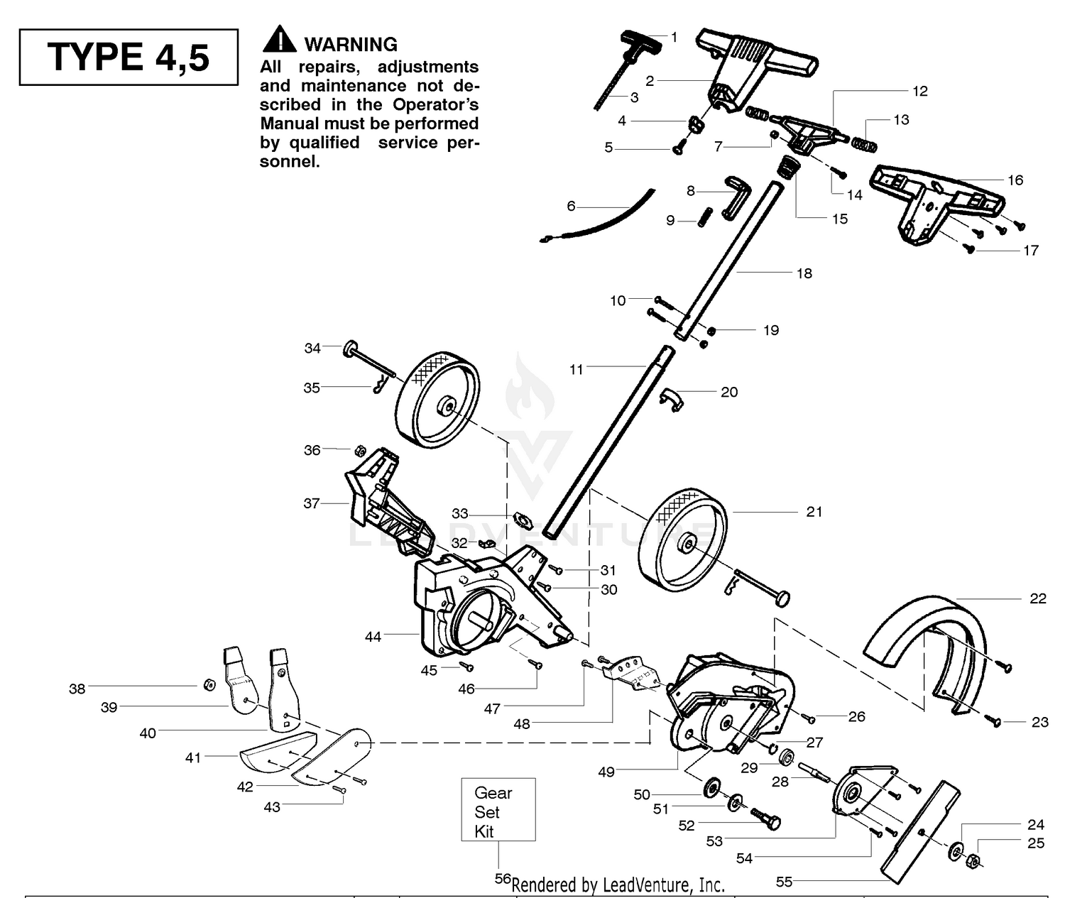 Handle & Controls - Type 4 - 5