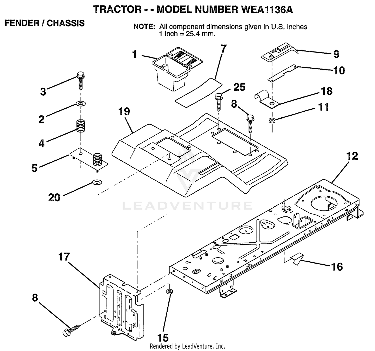 FENDER/CHASSIS