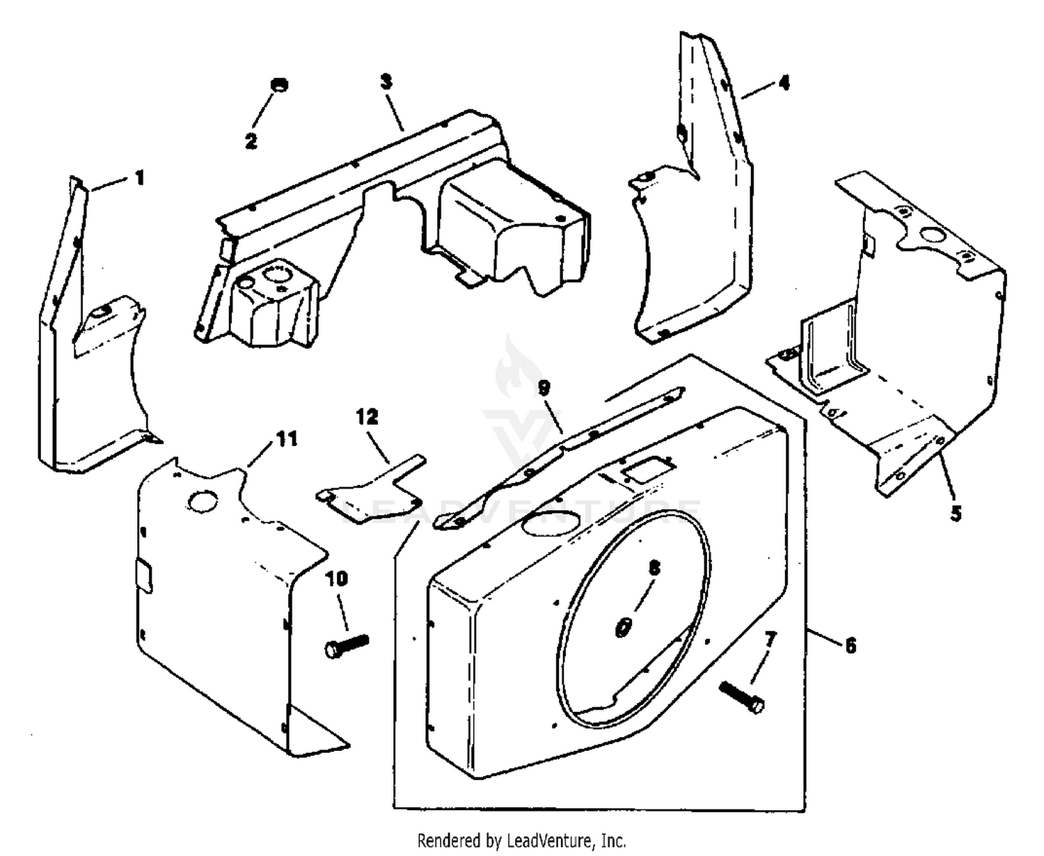 BAFFLES AND SHROUD