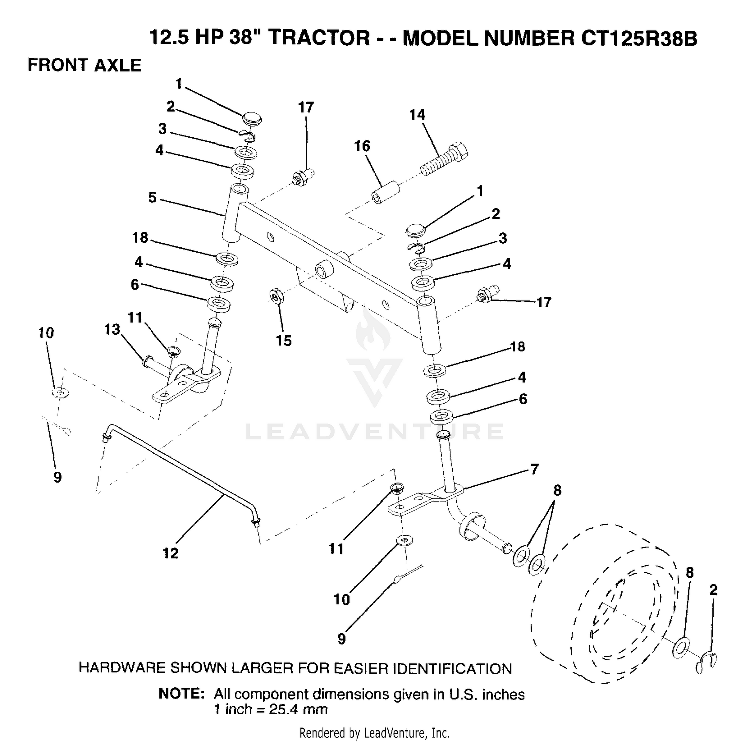 FRONT AXLE