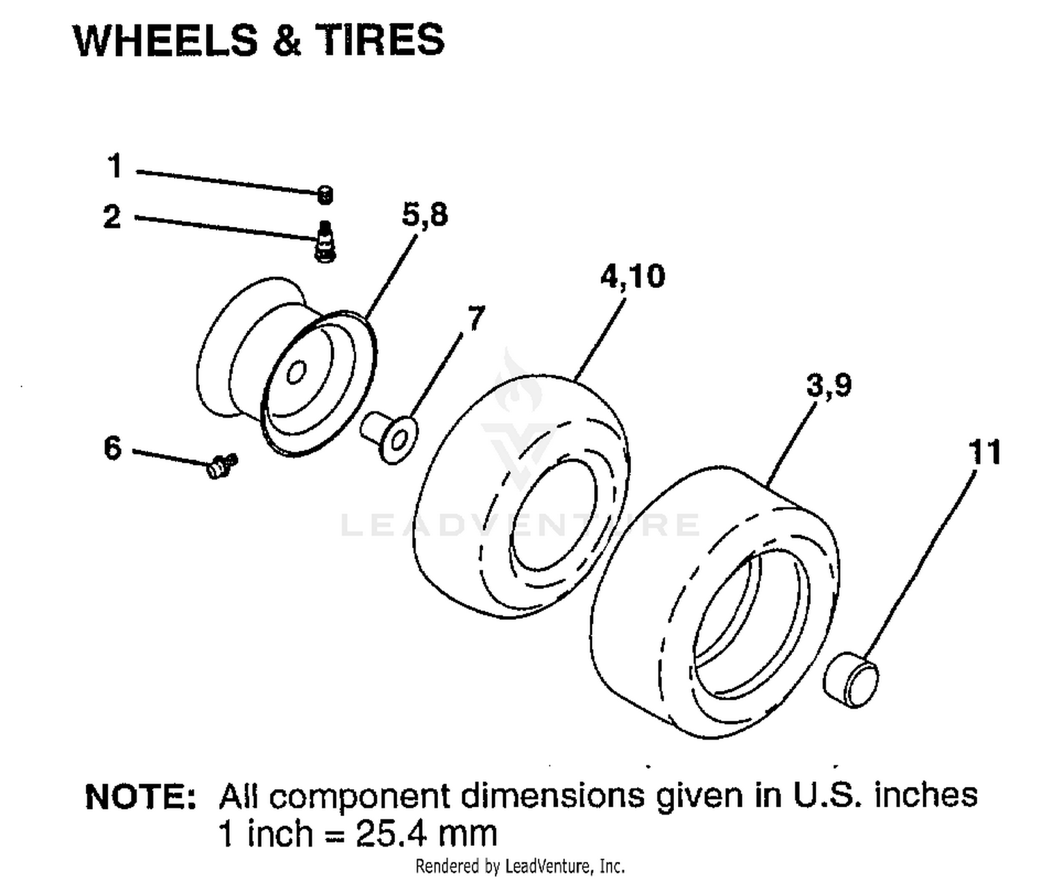 WHEELS AND TIRES