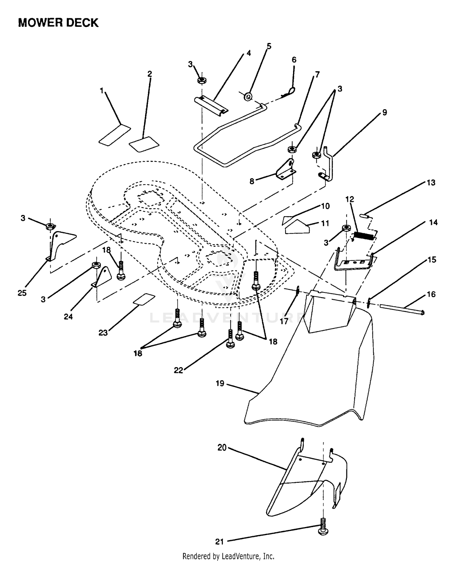 MOWER DECK (Part 1)