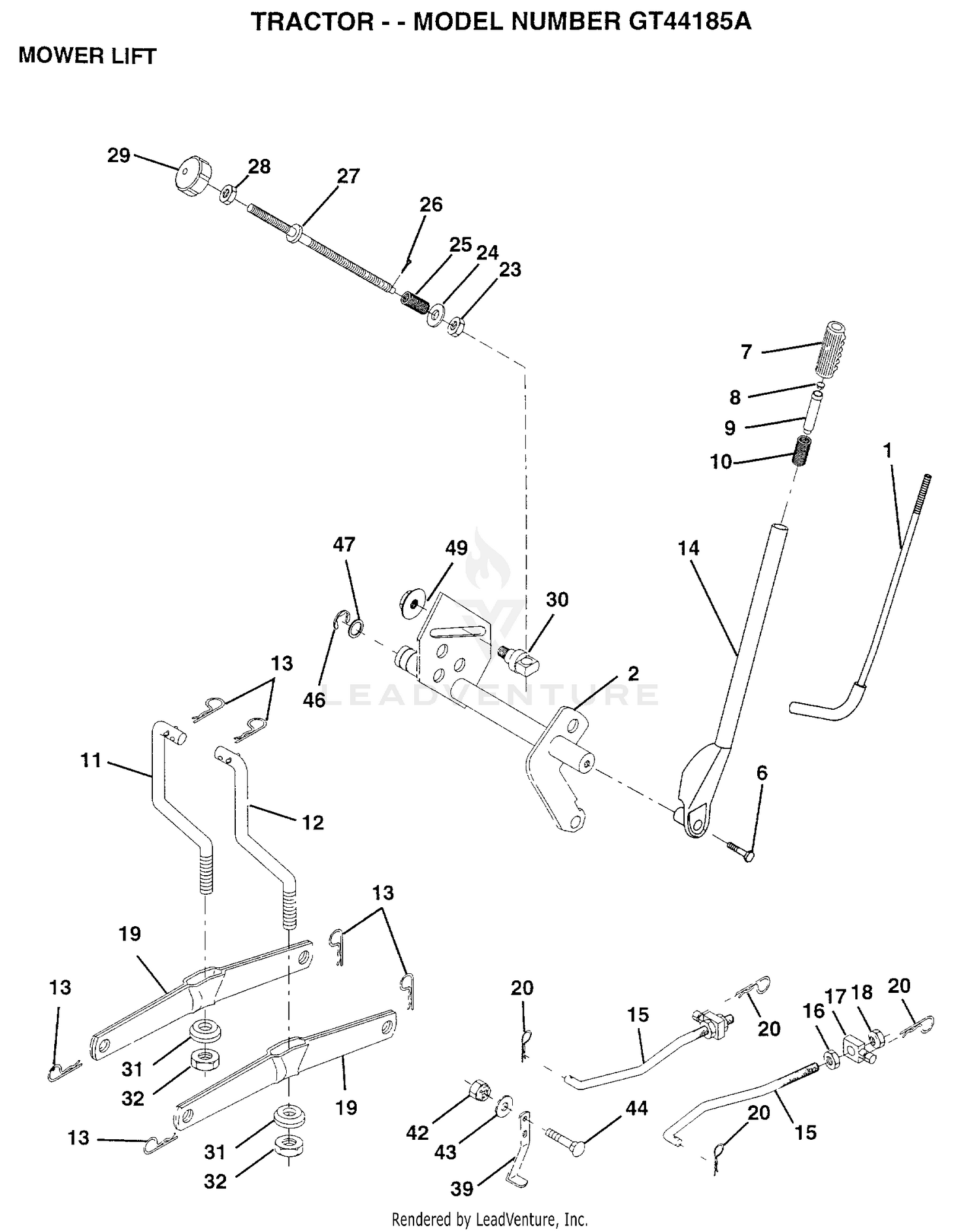 MOWER LIFT