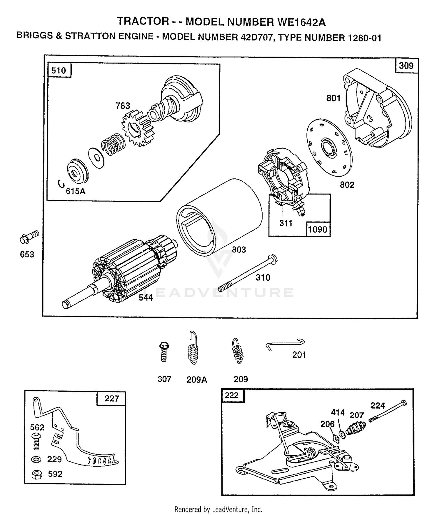 ENGINE/BRIGGS AND STRATTON