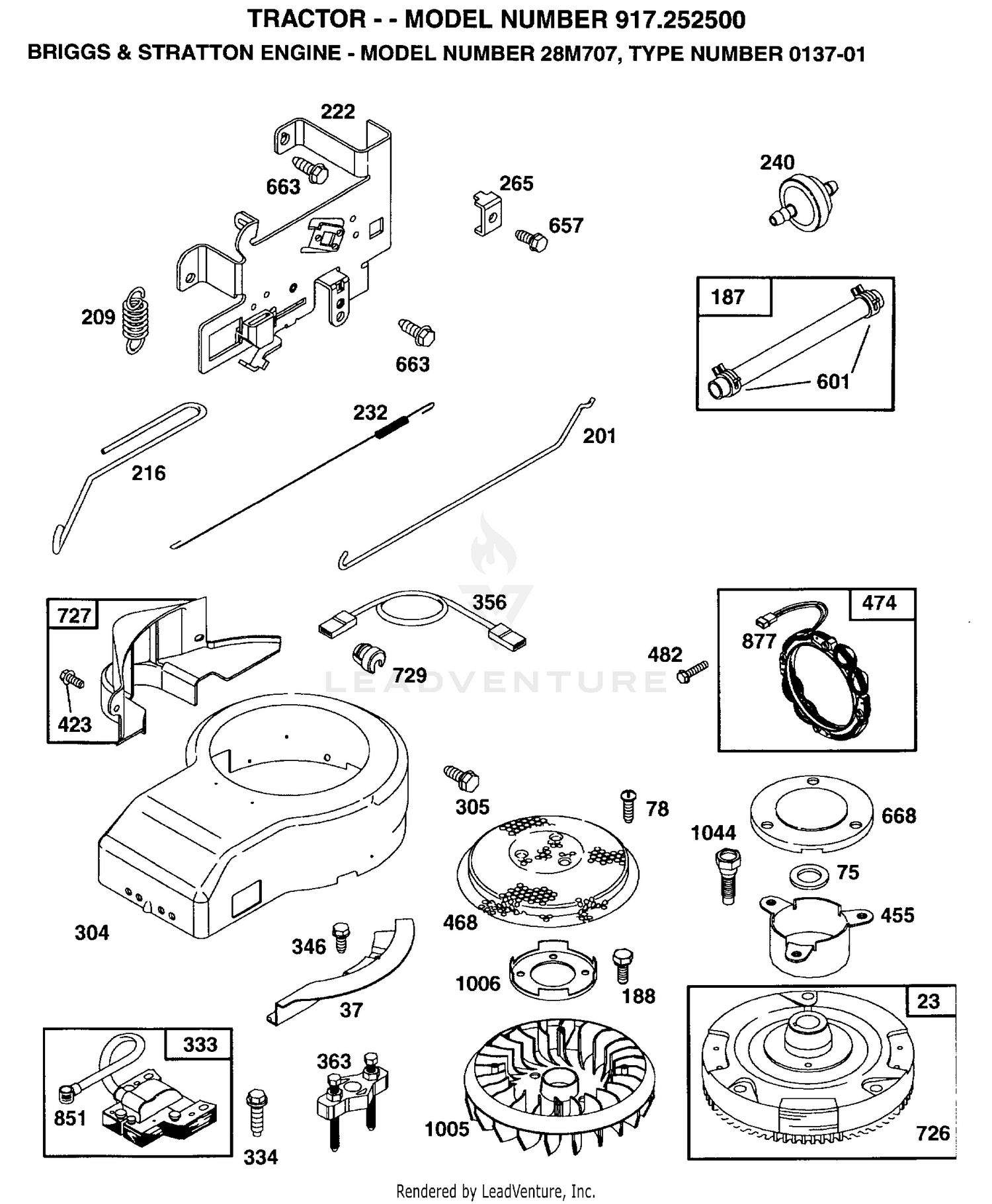 ENGINE/BRIGGS AND STRATTON
