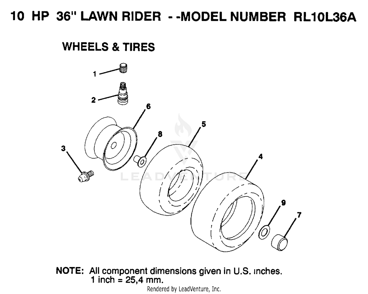 WHEEL AND TIRES