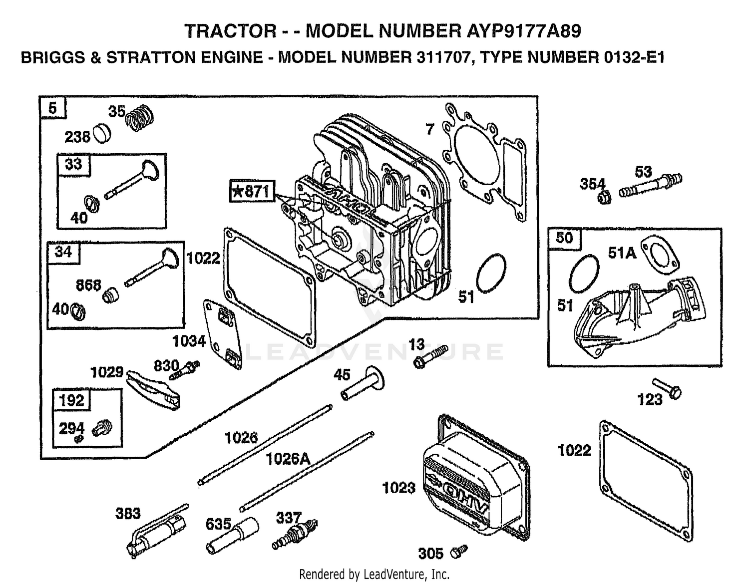 ENGINE-BRIGGS AND STRATTON