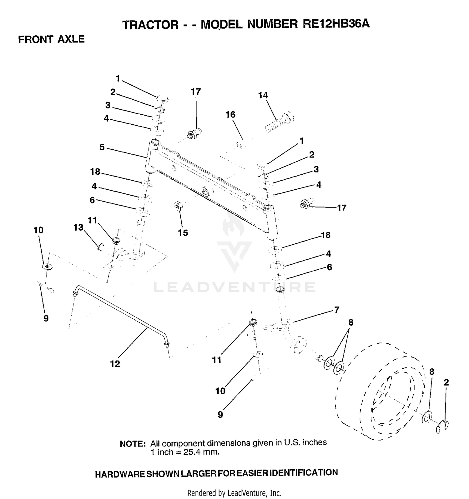 FRONT AXLE