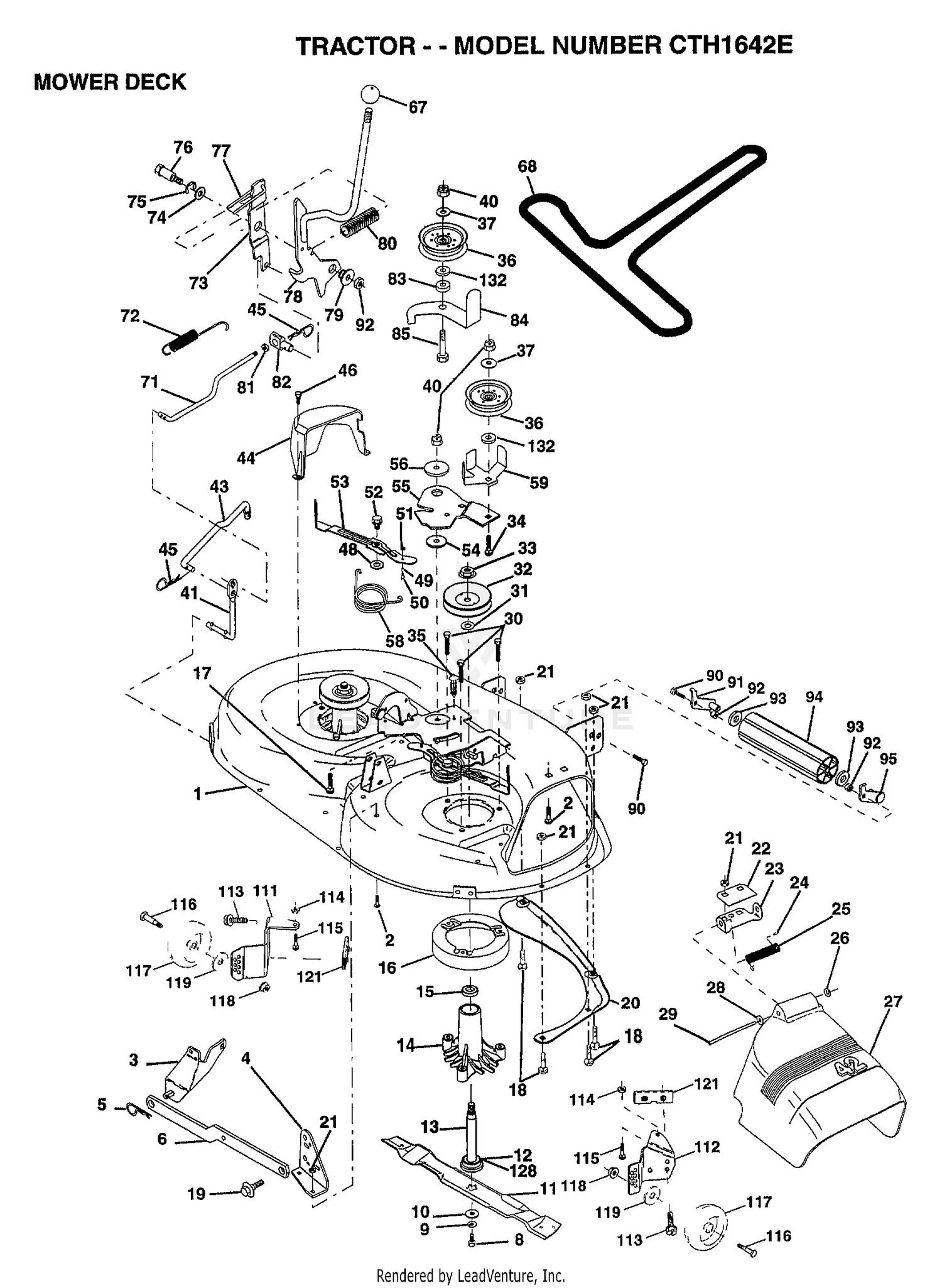 MOWER DECK