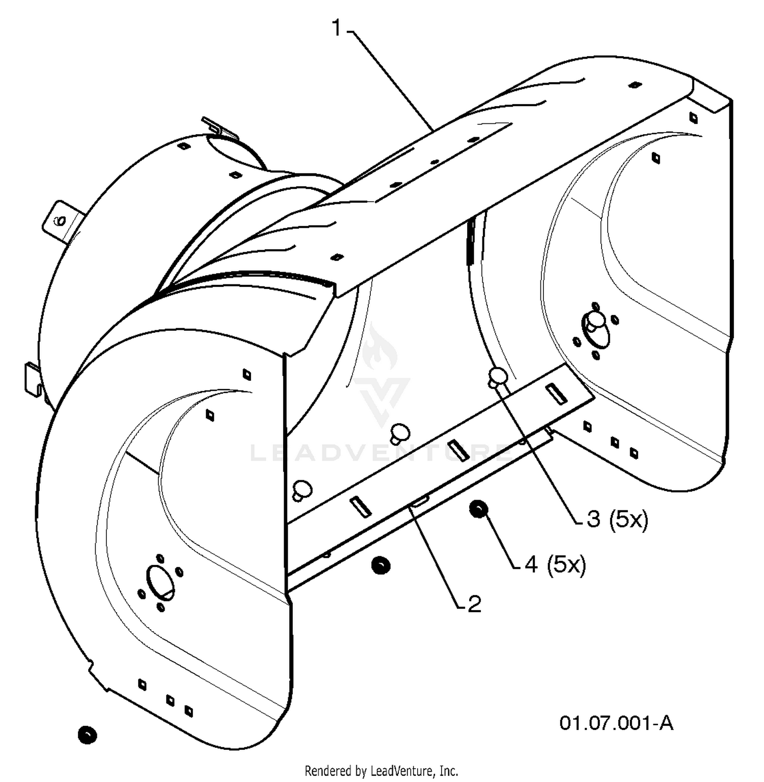 Auger Housing/Impeller Assembly