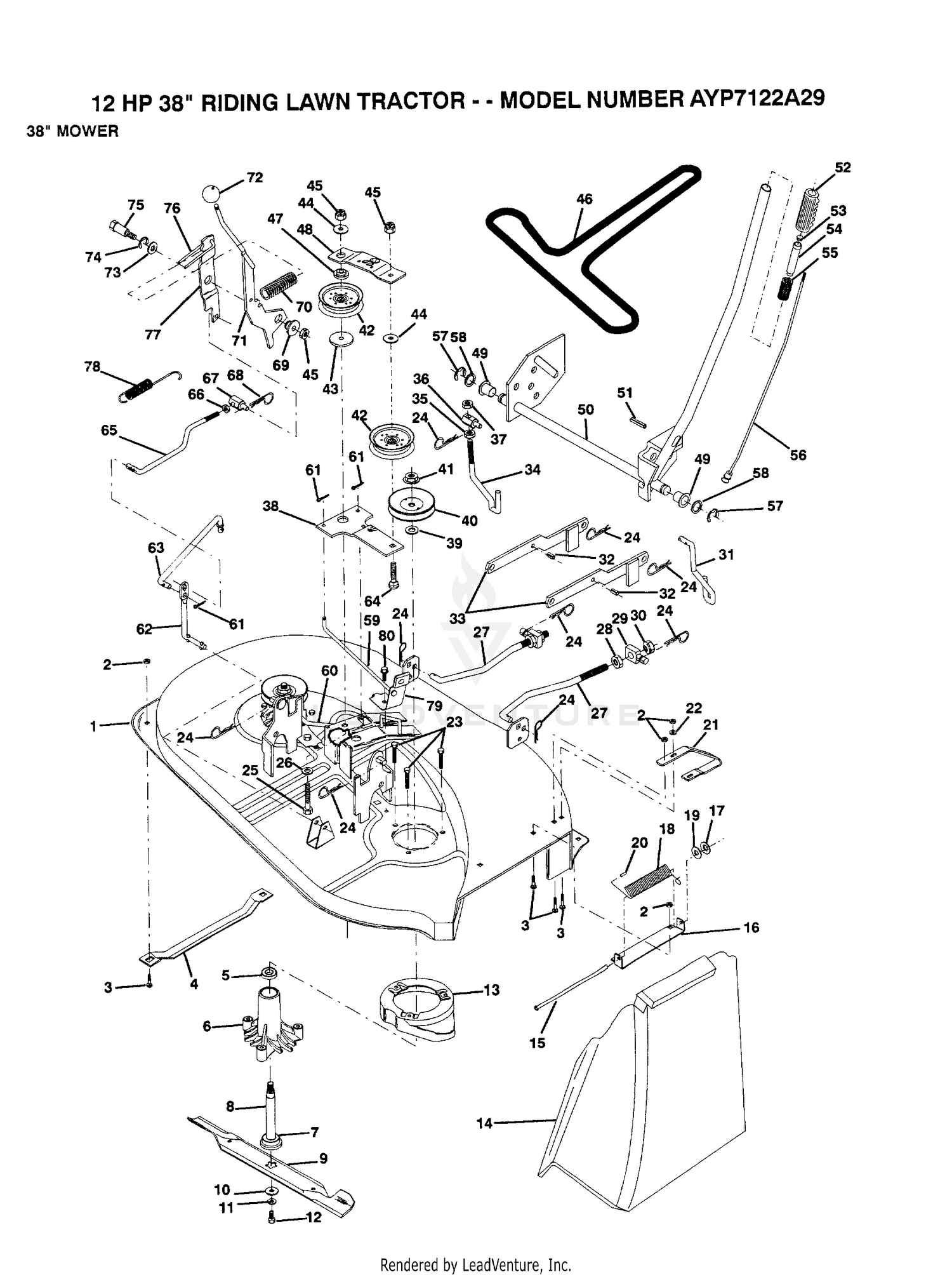 38" MOWER