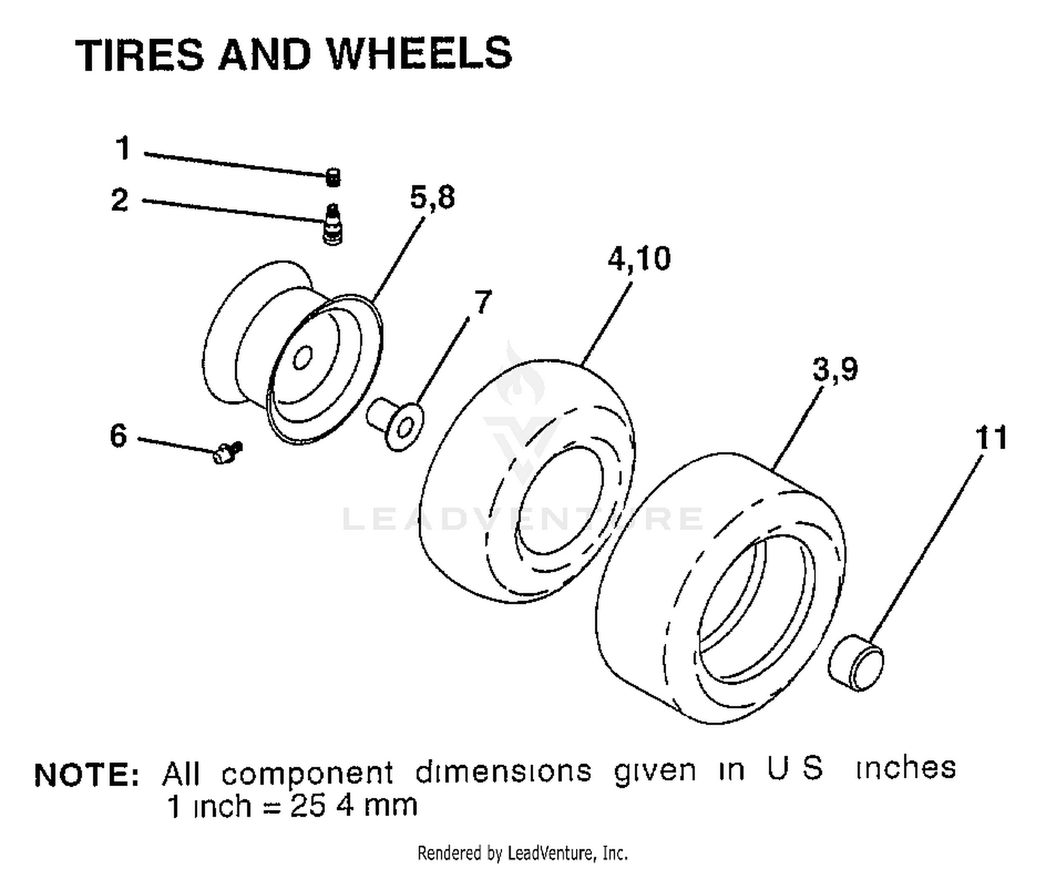 TIRES AND WHEELS