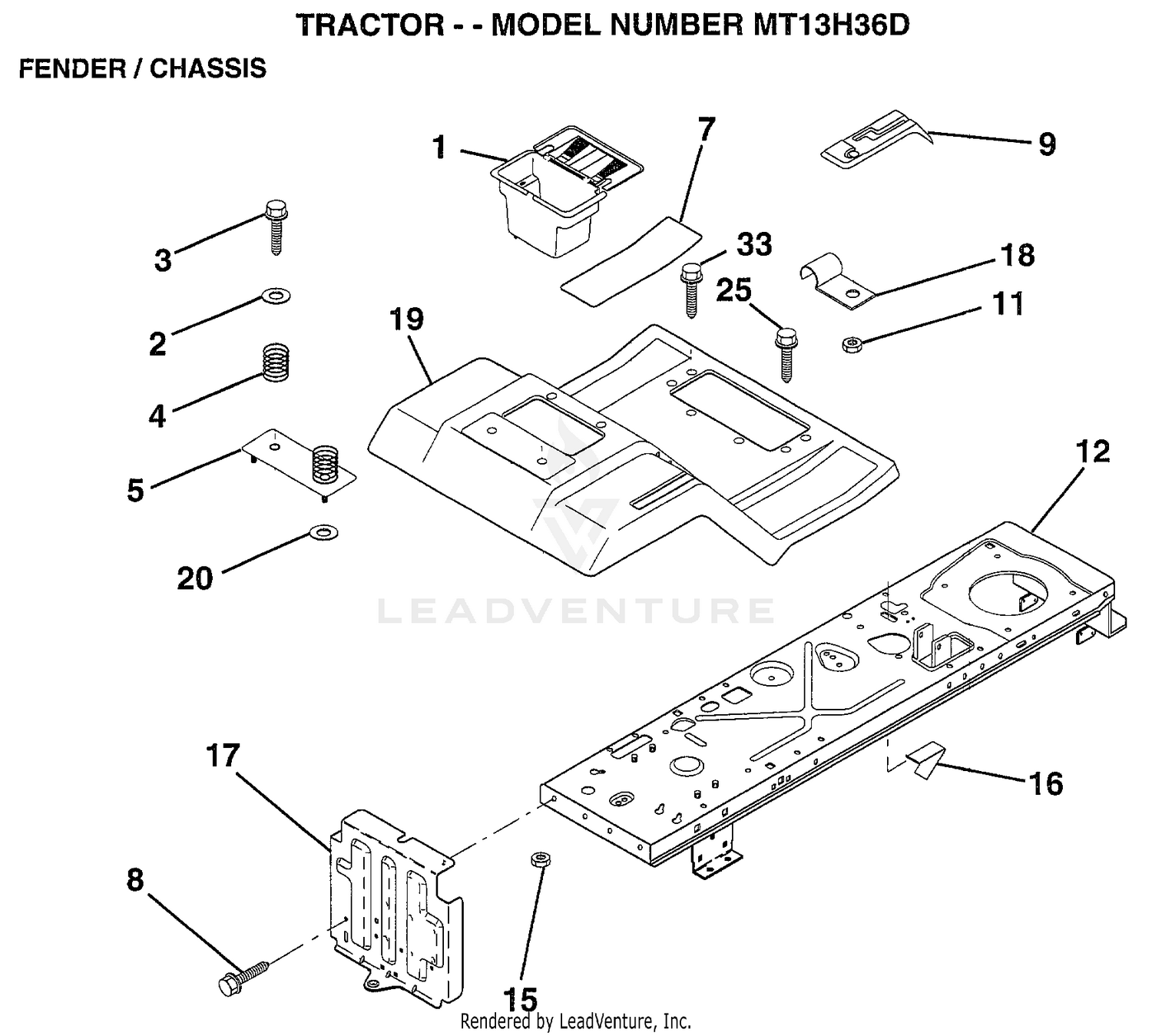 Assembly diagram