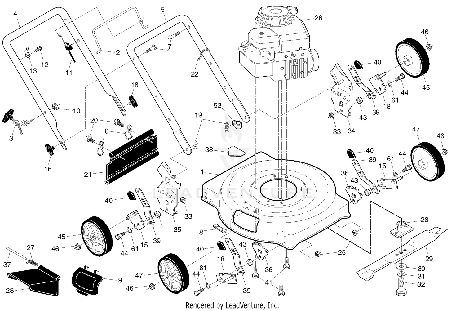 Rotary Lawn Mower