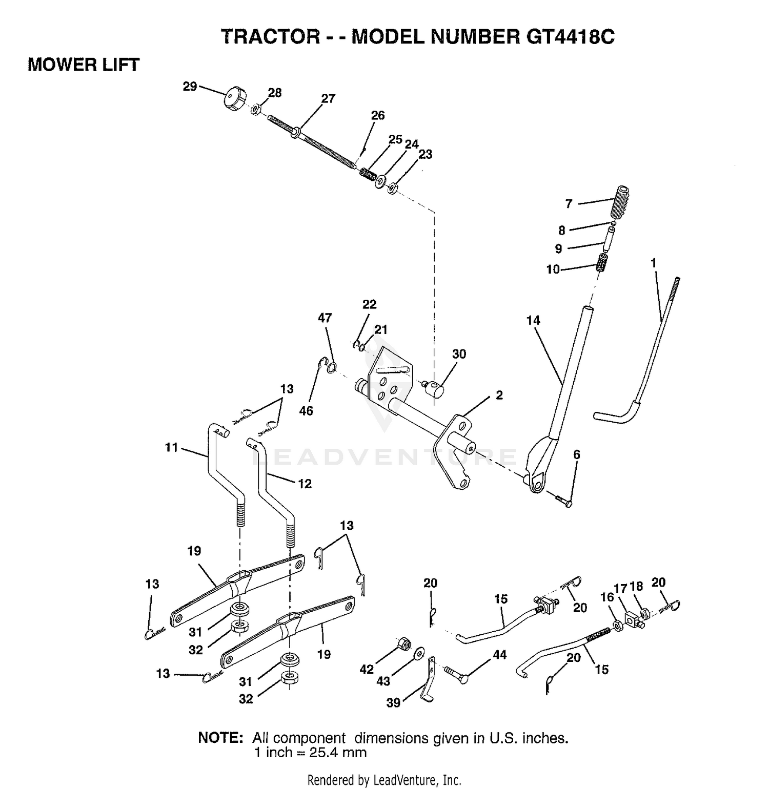 MOWER LIFT