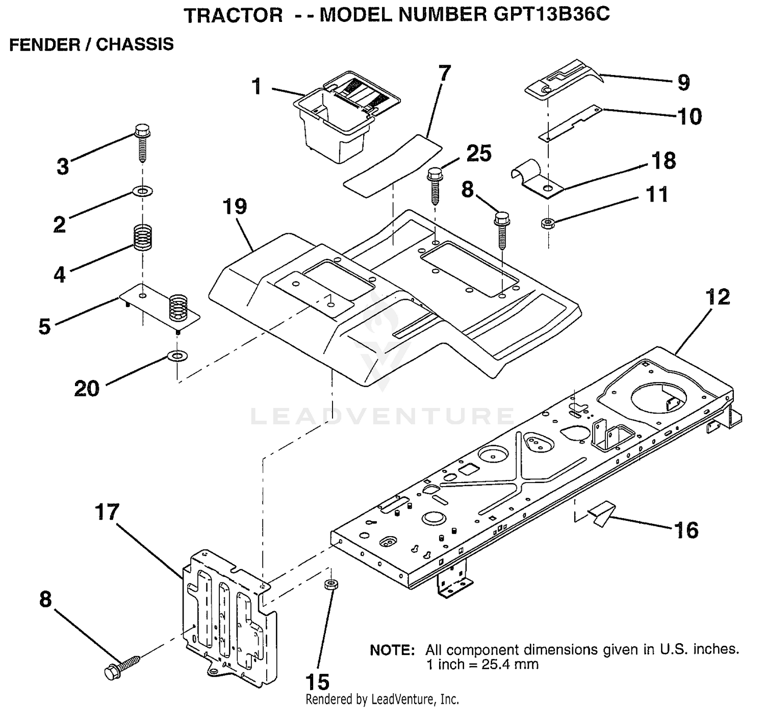 Assembly diagram