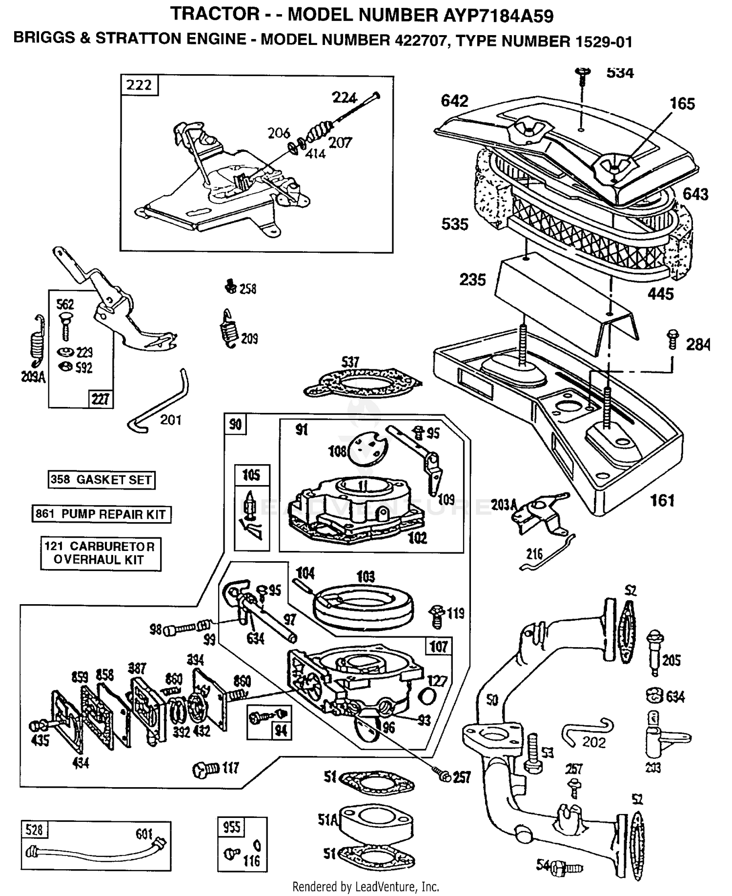 ENGINE/BRIGGS AND STRATTON