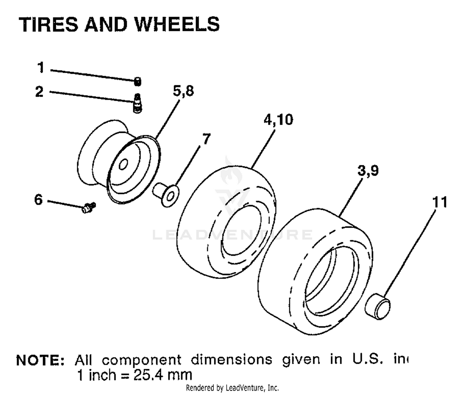 WHEELS AND TIRES