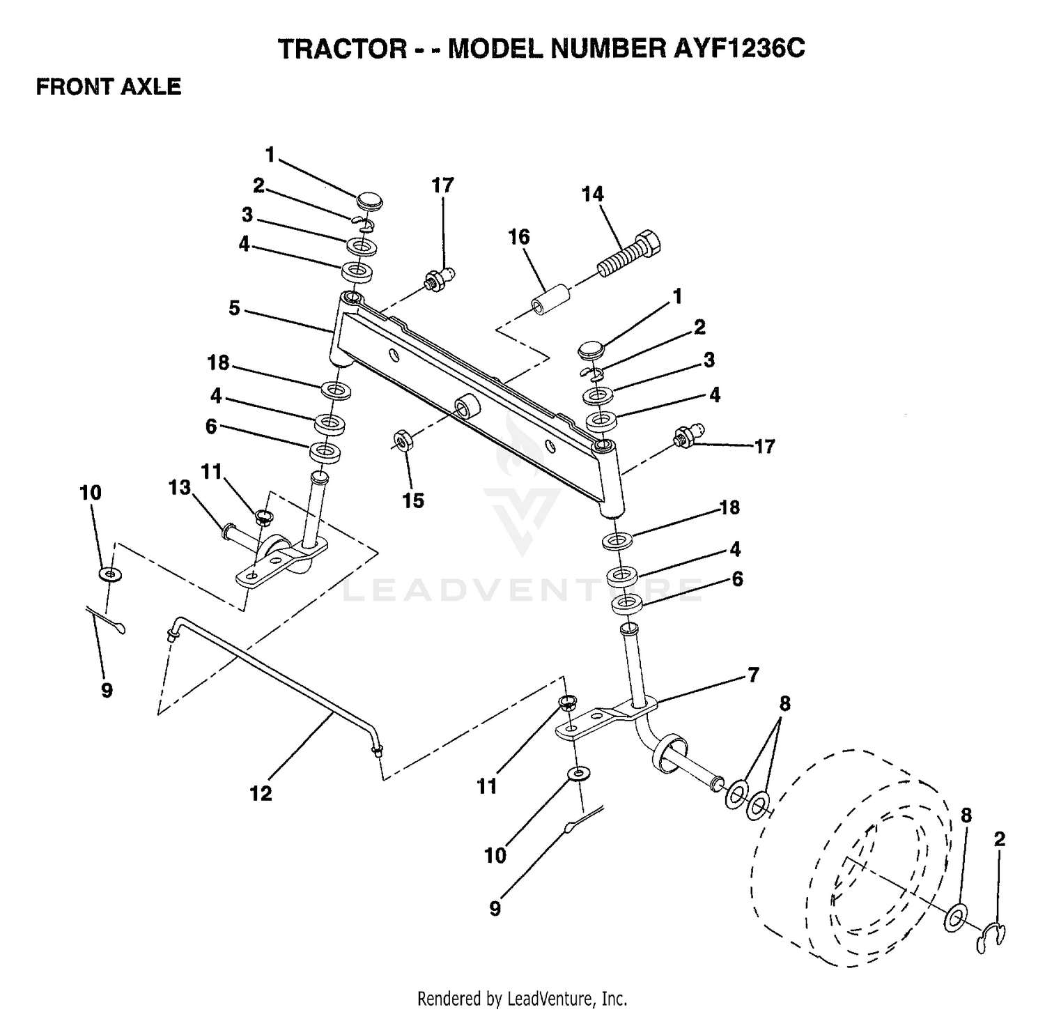 FRONT AXLE
