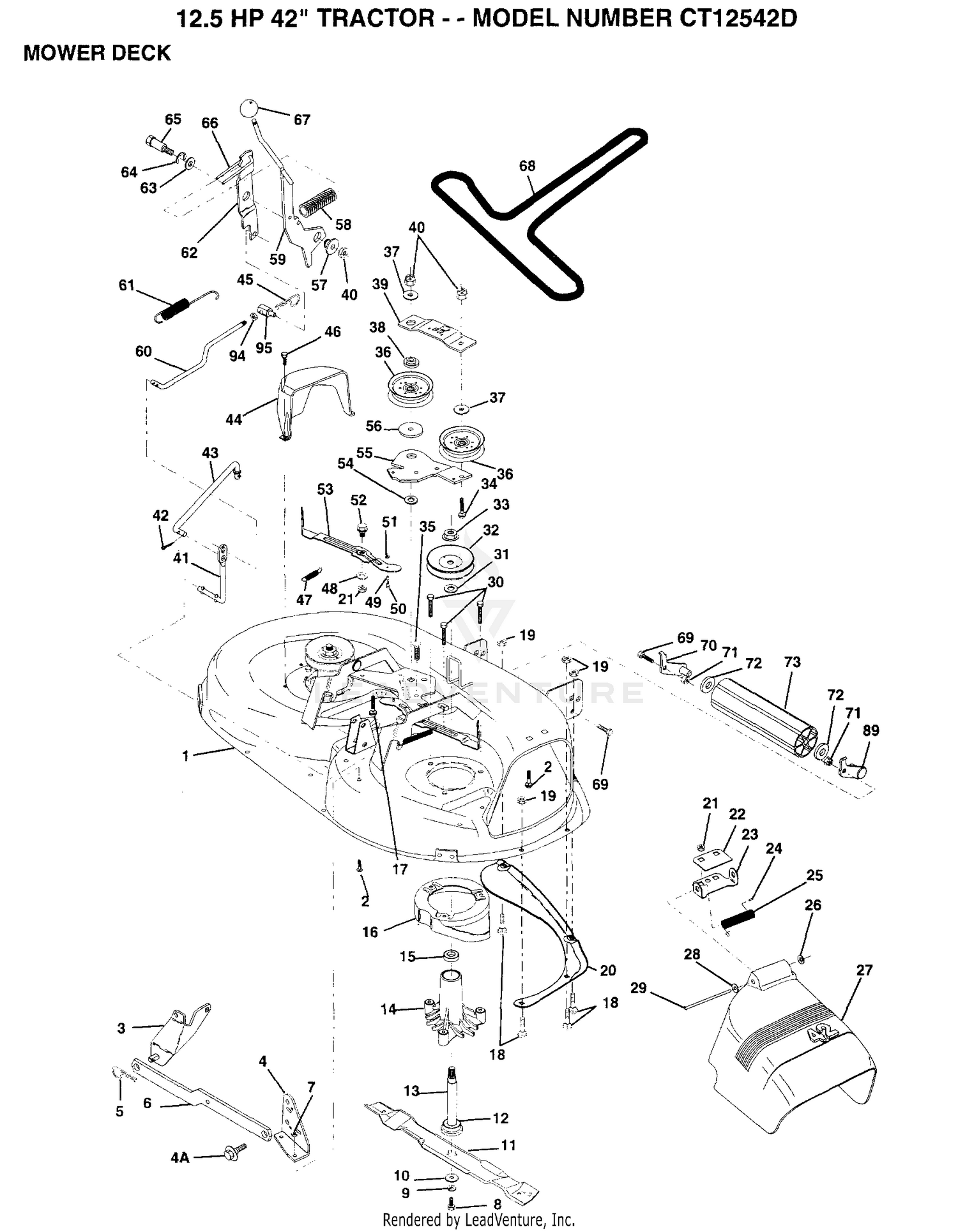 MOWER DECK