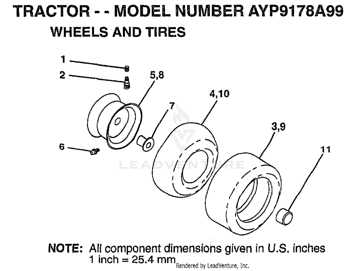 WHEELS AND TIRES