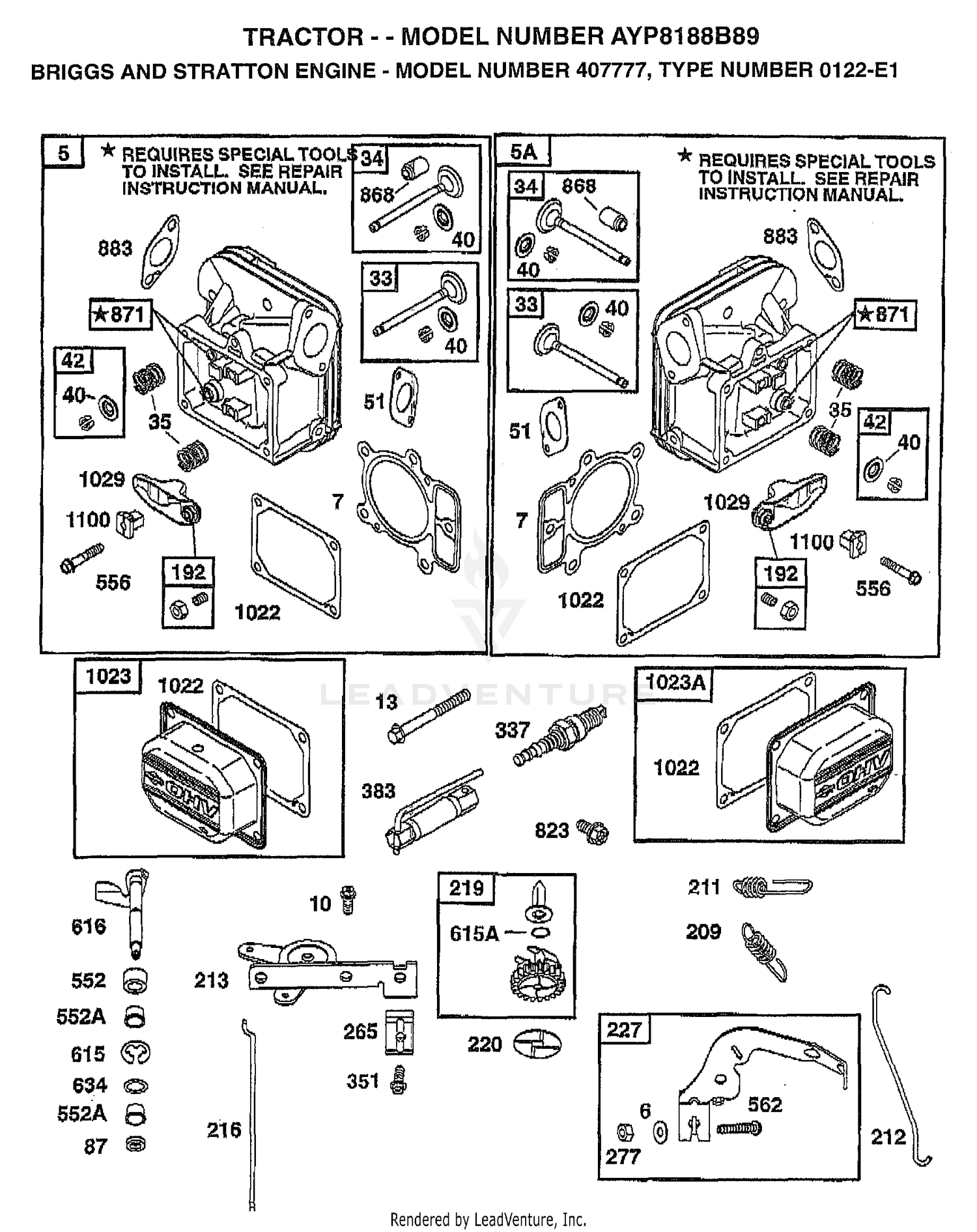 BRIGGS AND STRATTON ENGINE