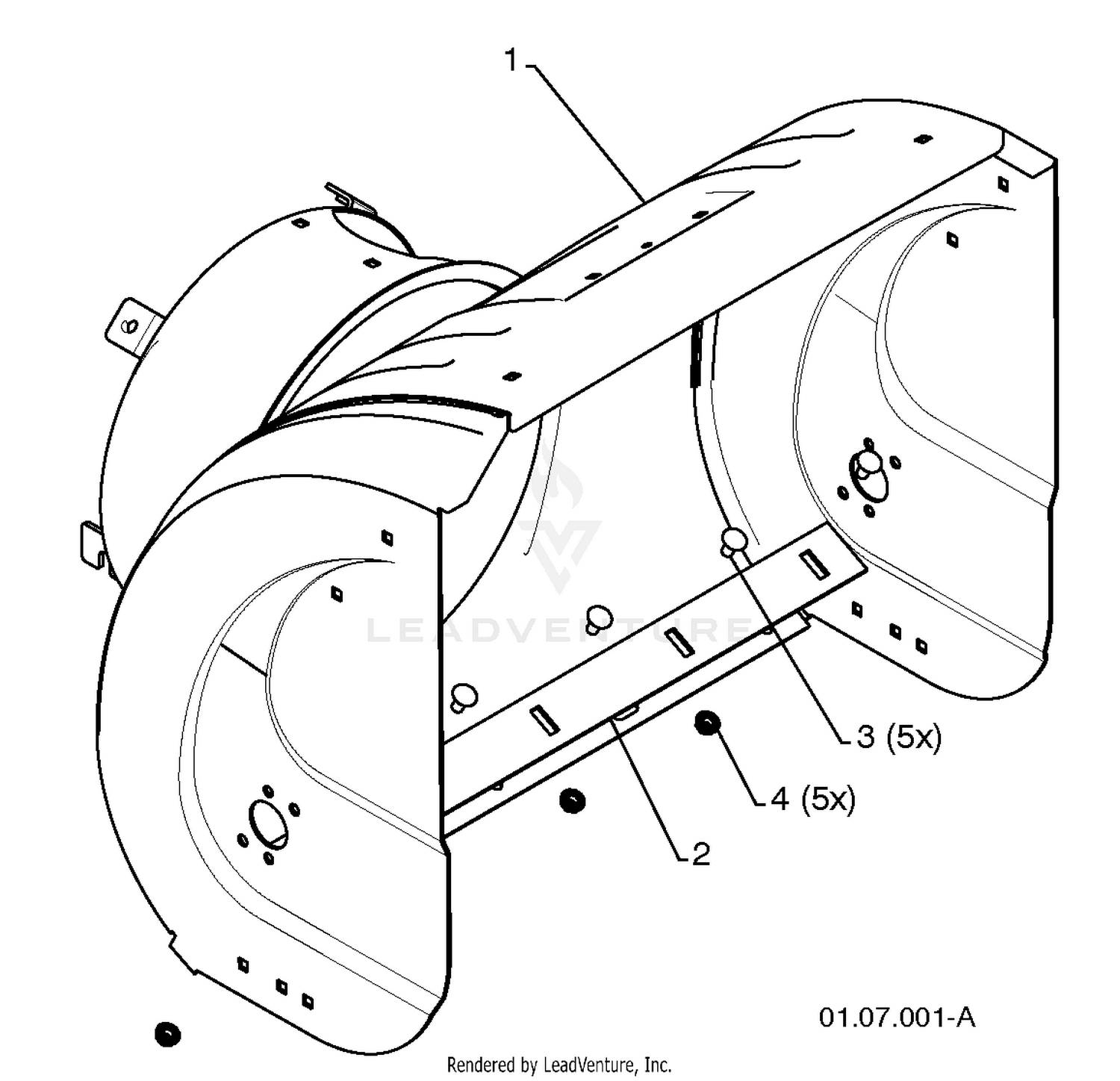 Auger Housing/Impeller Assembly