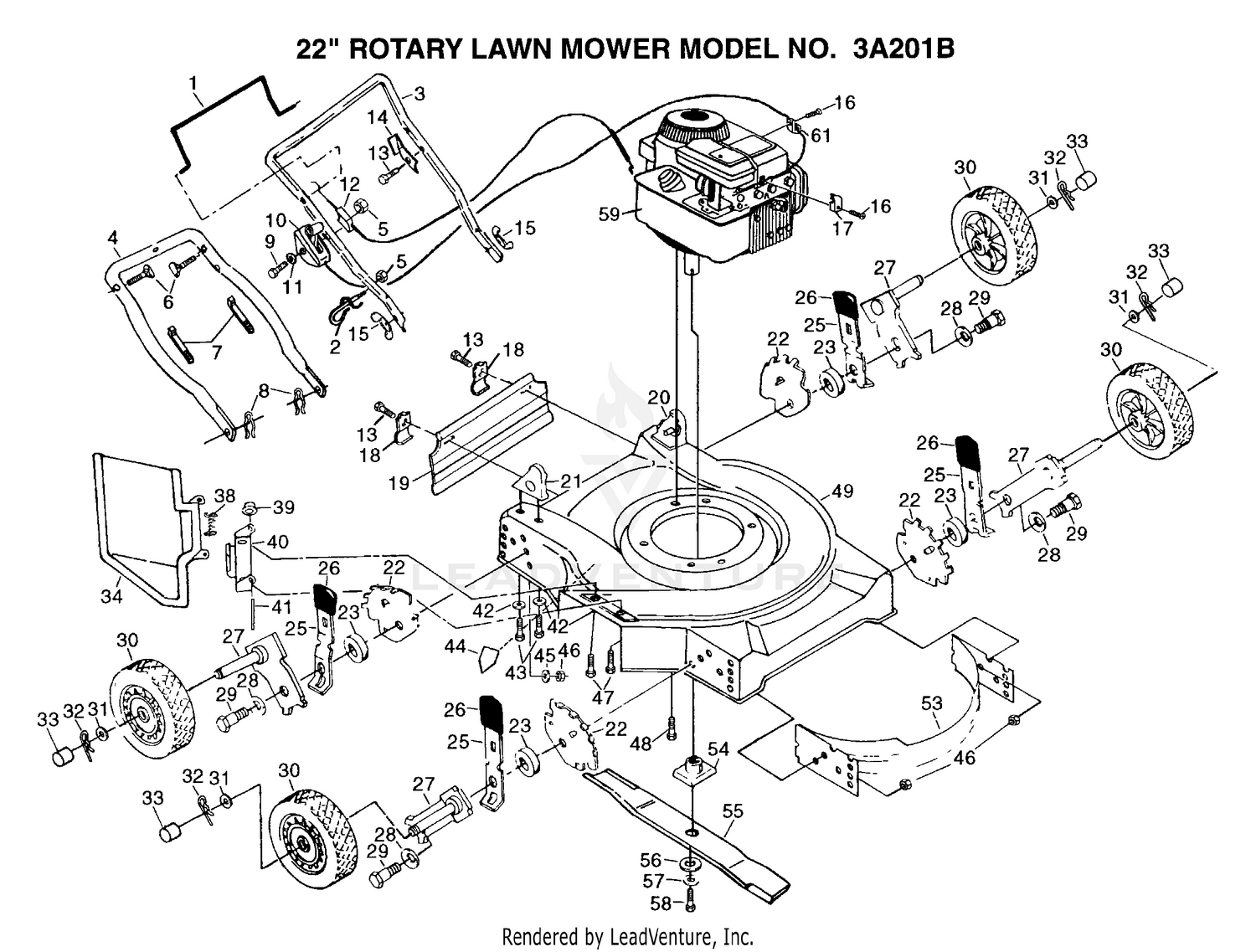 22" ROTARY MOWER