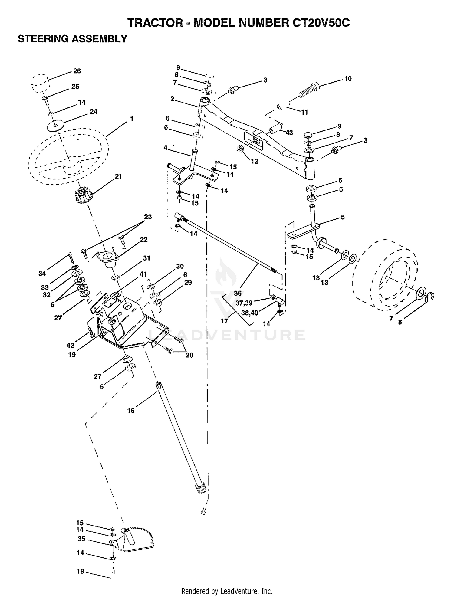 STEEERING ASSEMBLY