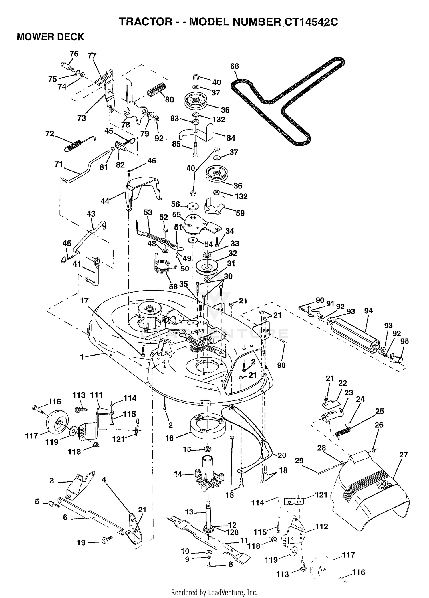 MOWER DECK