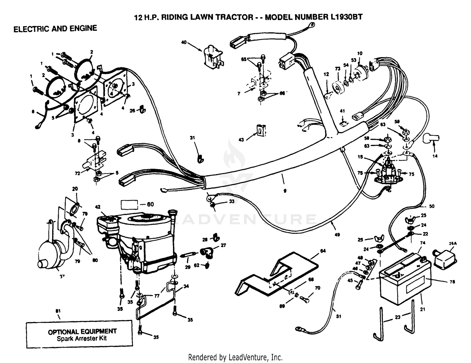 ELECTRICAL, BATTERY, ENGINE