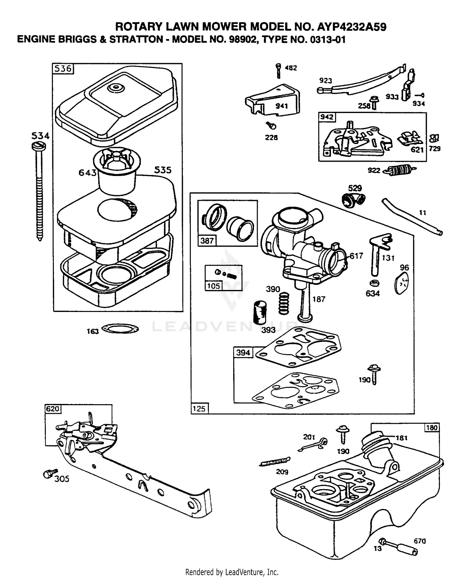 ENGINE/BRIGGS AND STRATTON