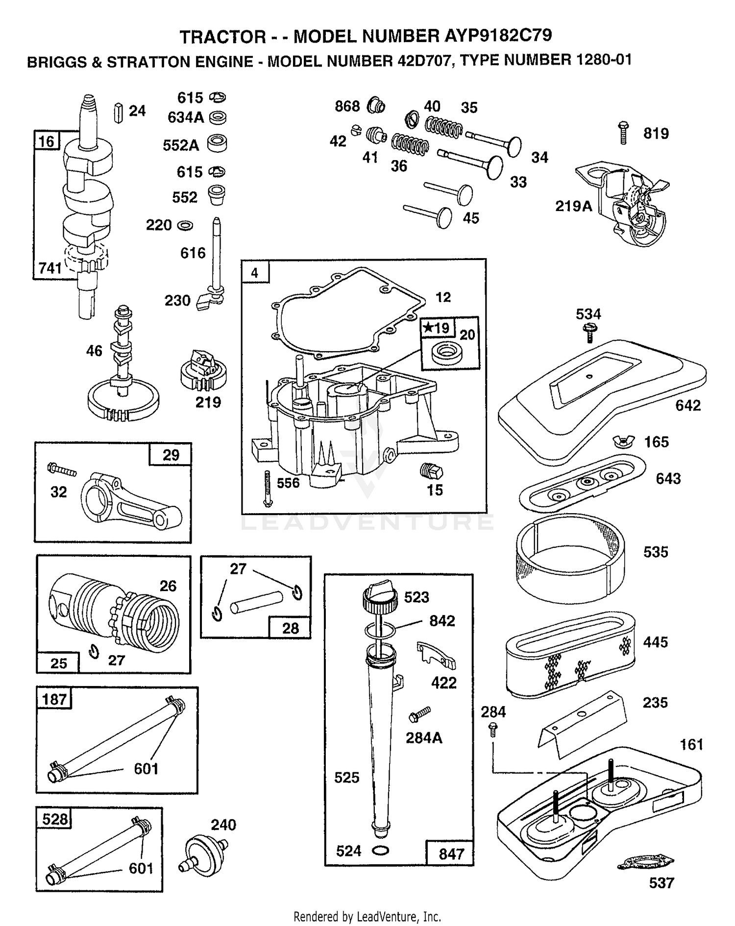 BRIGGS AND STRATTON ENGINE