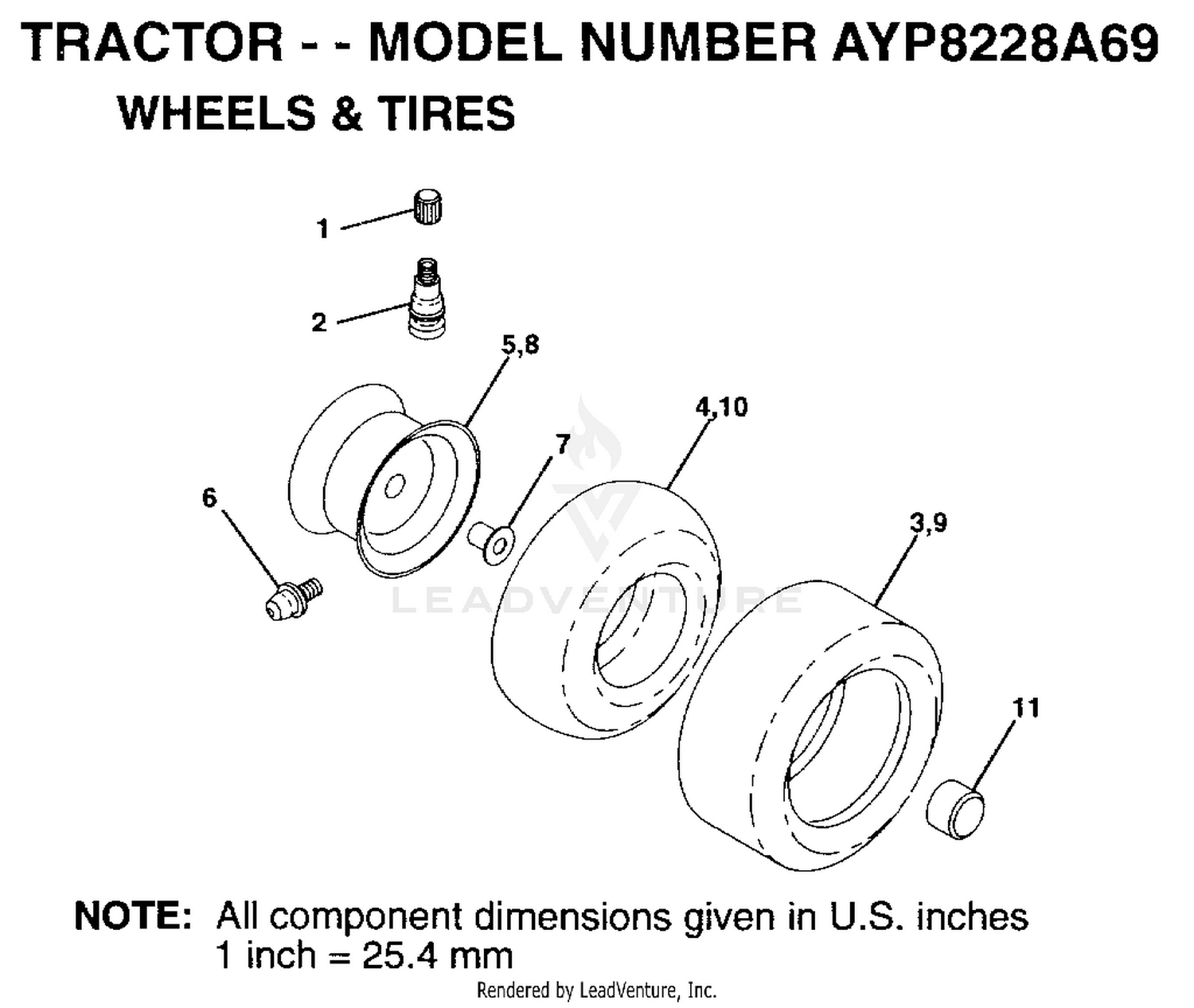 WHEELS AND TIRES
