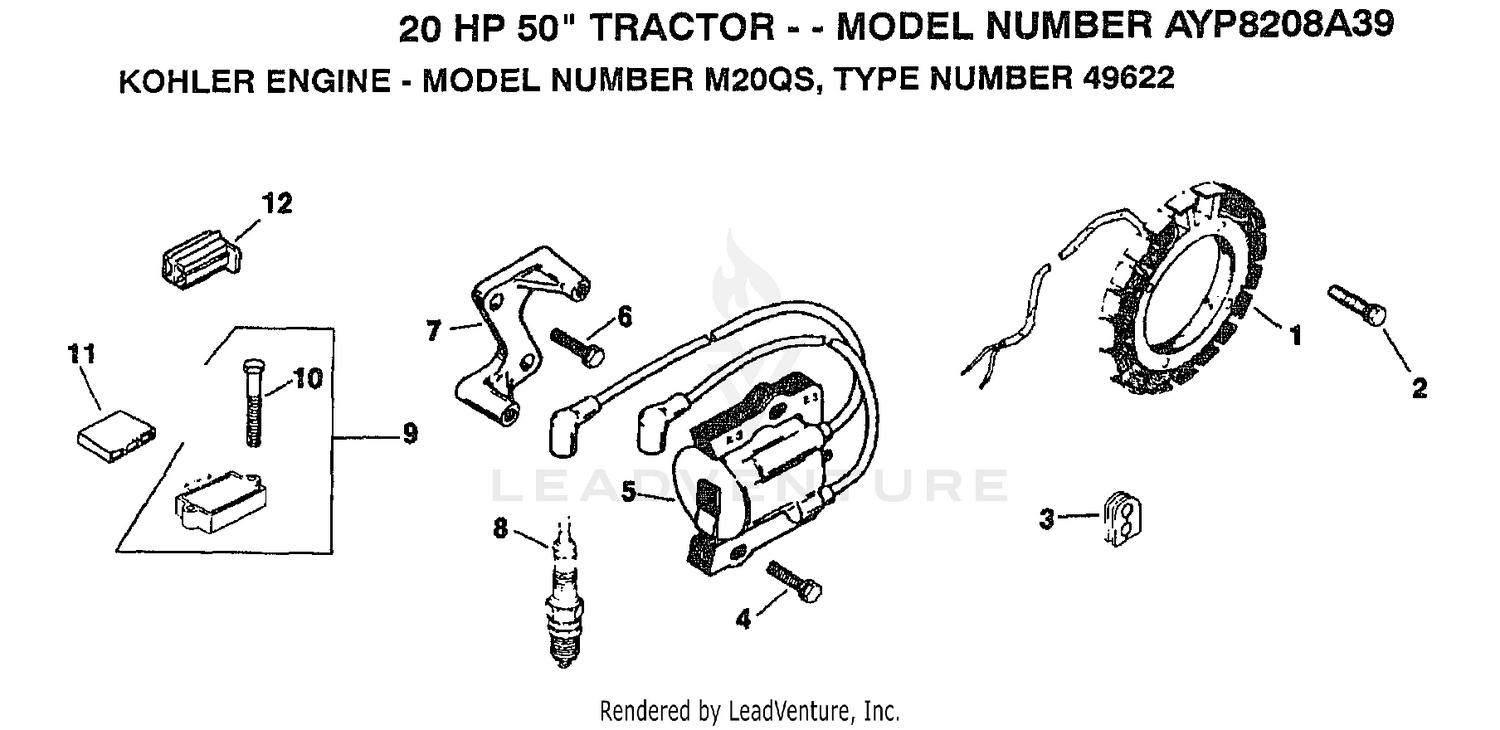 KOHLER ENGINE IGNITION
