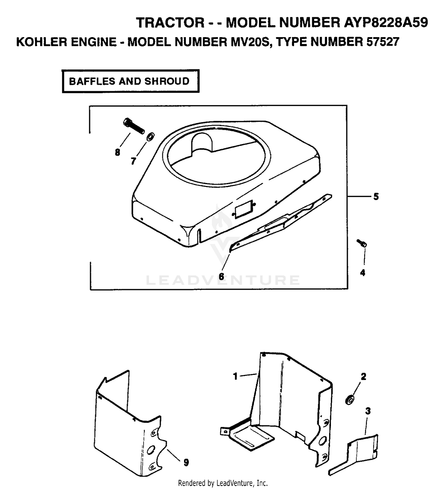 BAFFLES AND SHROUD
