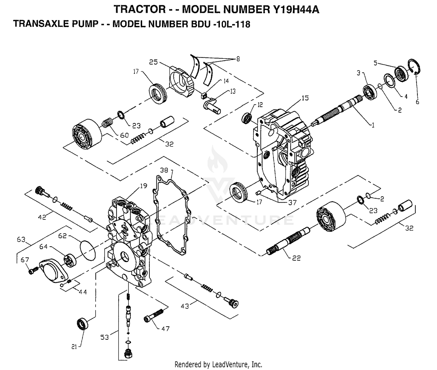 TRANSAXLE PUMP