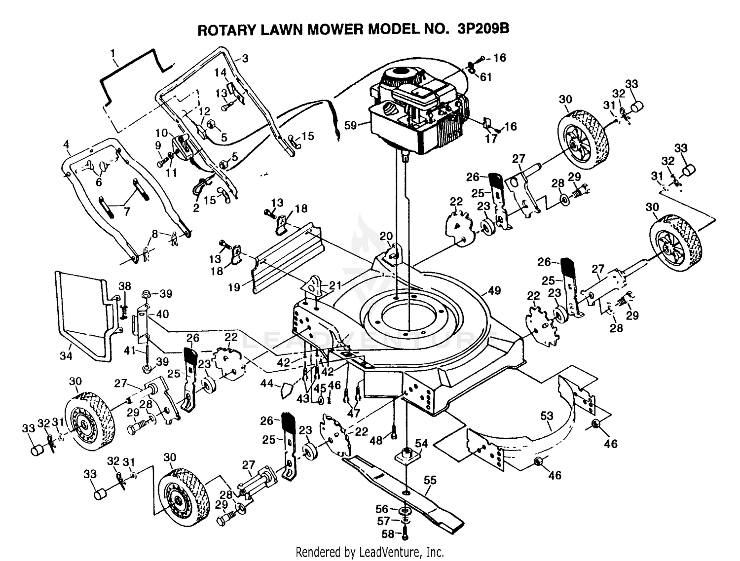 22" ROTARY MOWER