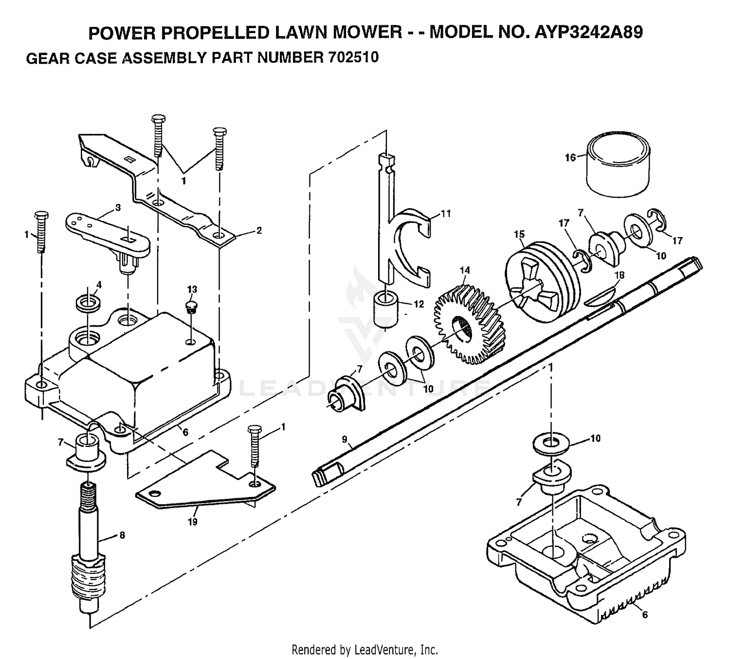 GEAR CASE ASSEMBLY