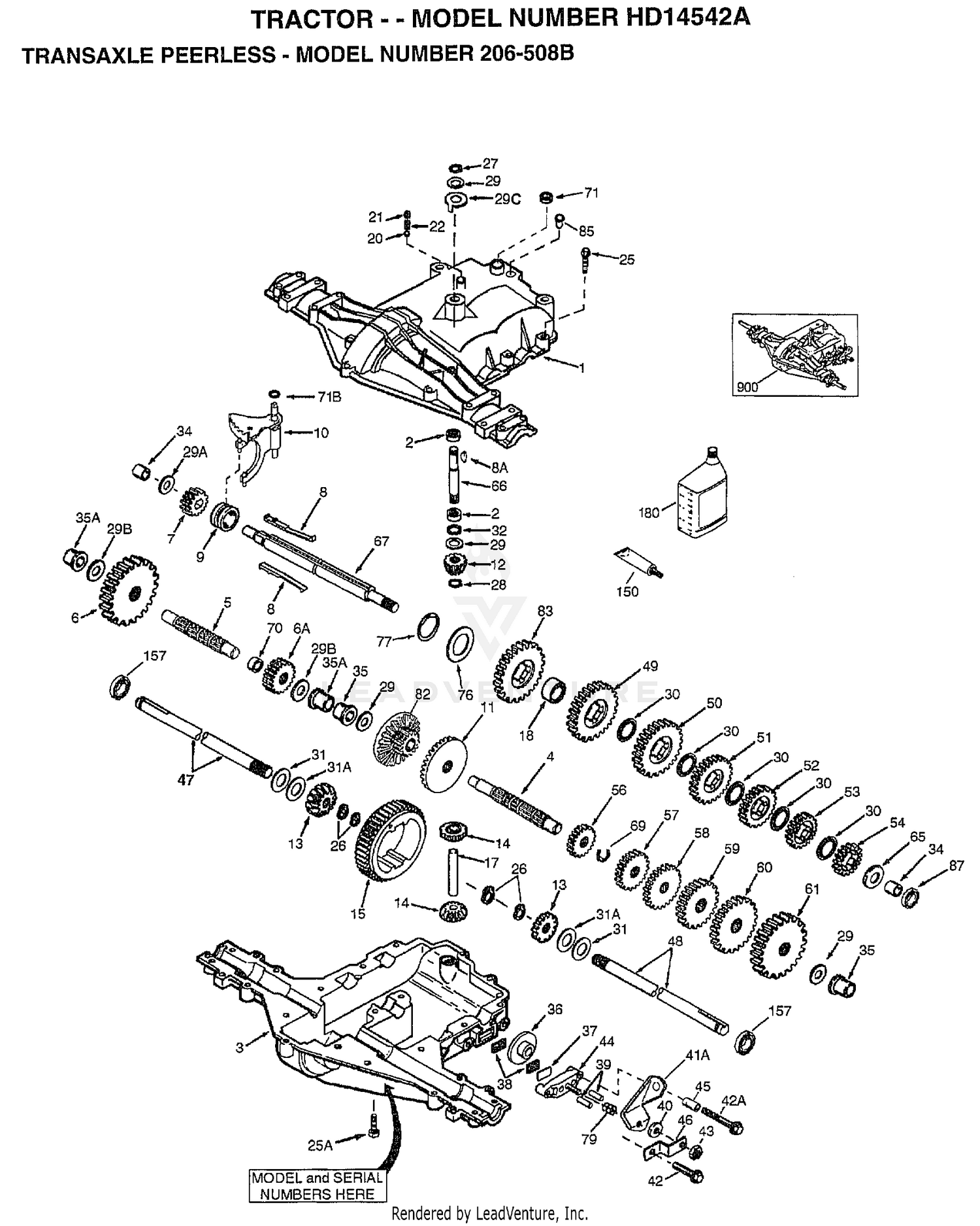PEERLESS TRANSAXLE