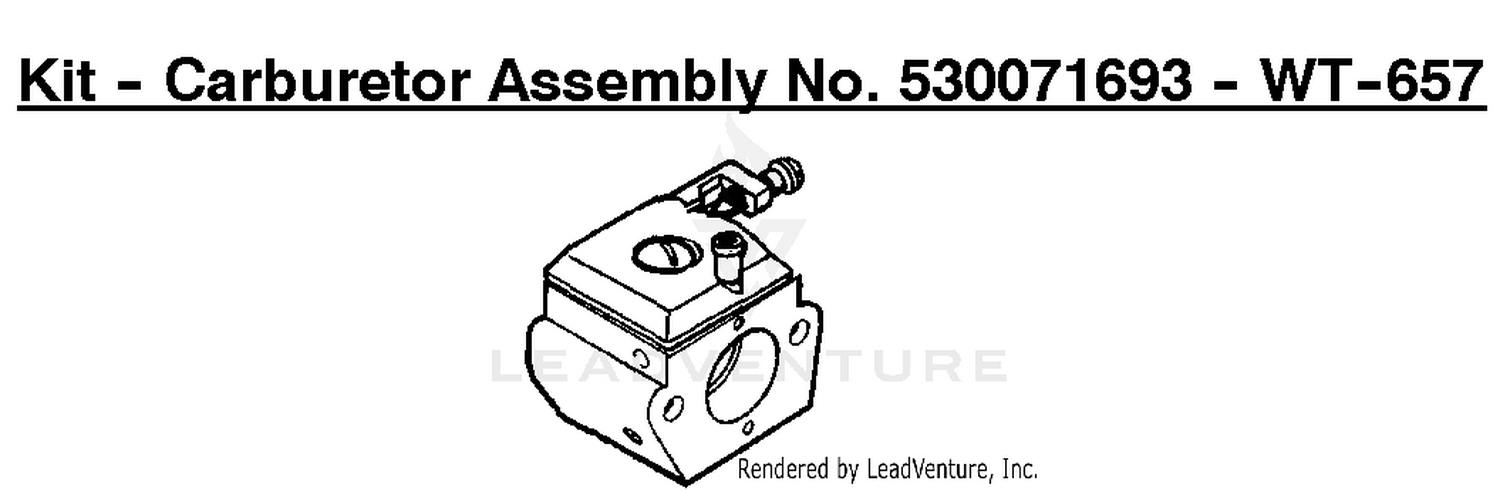 Kit - Carburetor Assembly