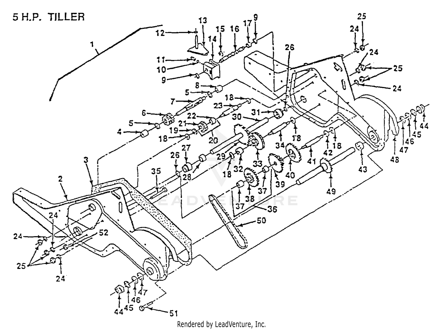 TRANSMISSION P/N BREAKOUT