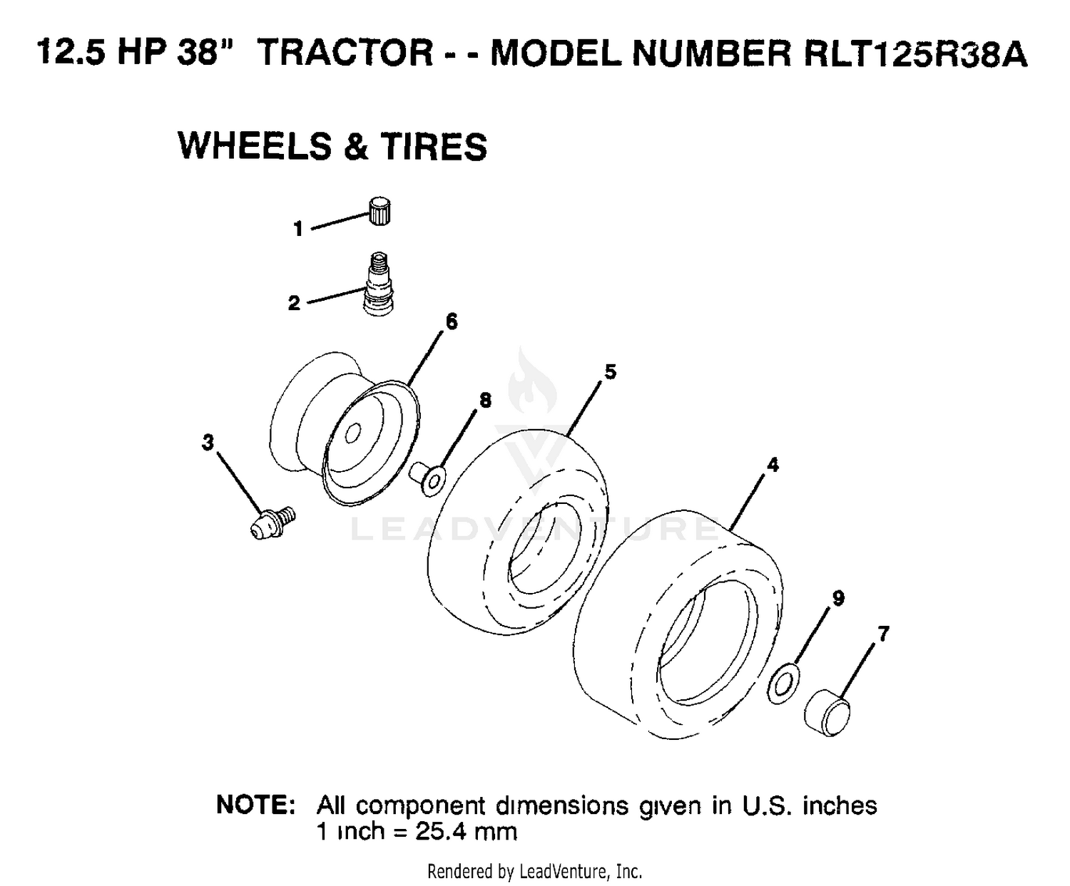 WHEELS AND TIRES