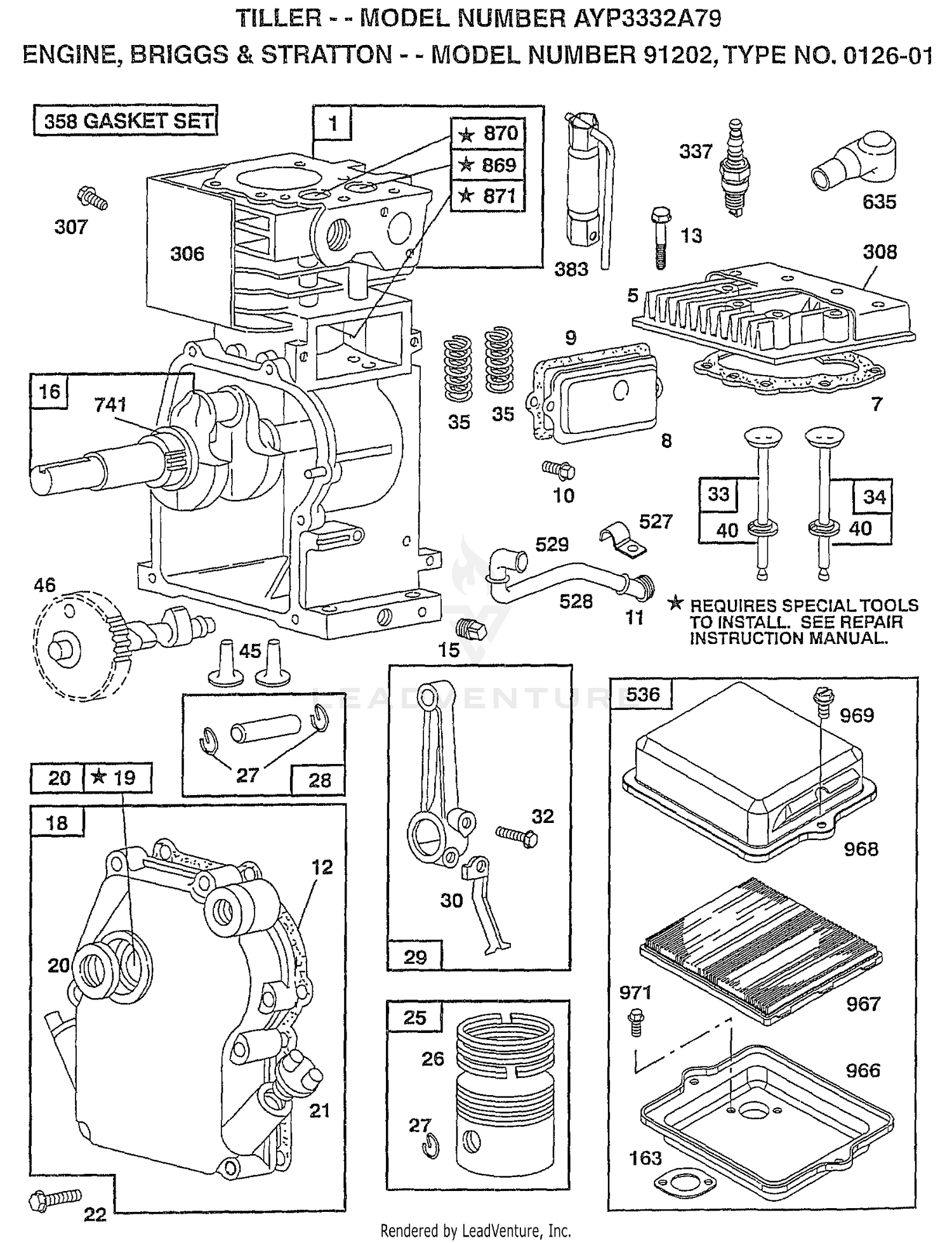 ENGINE (BRIGGS & STRATTON)