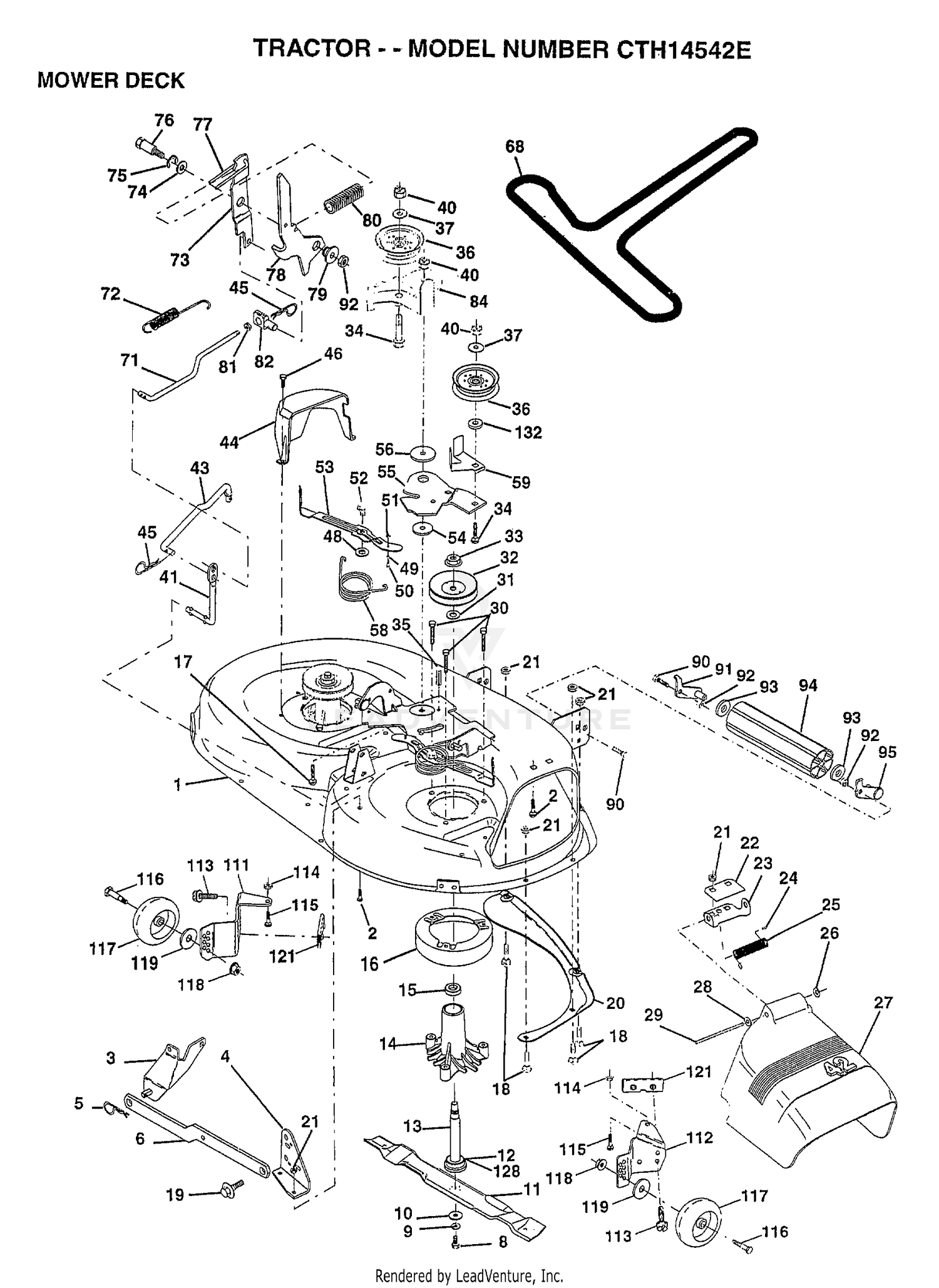MOWER DECK
