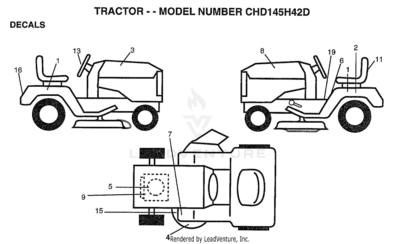 Assembly diagram