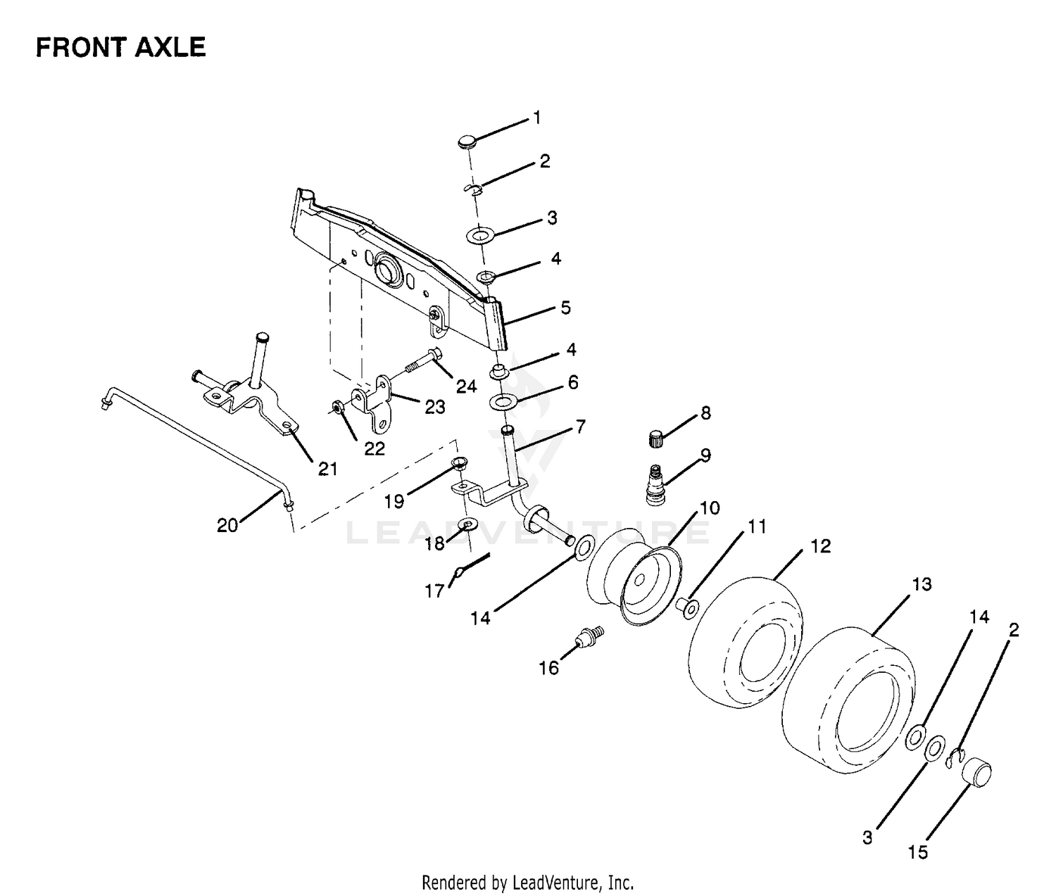 FRONT AXLE