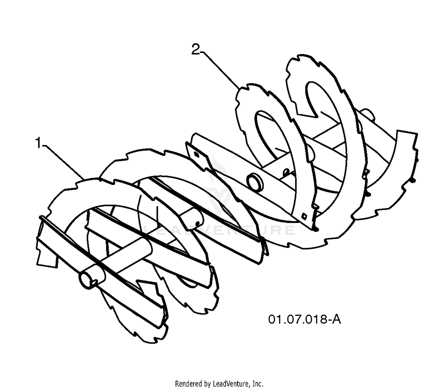 Auger Housing/Impeller Assembly
