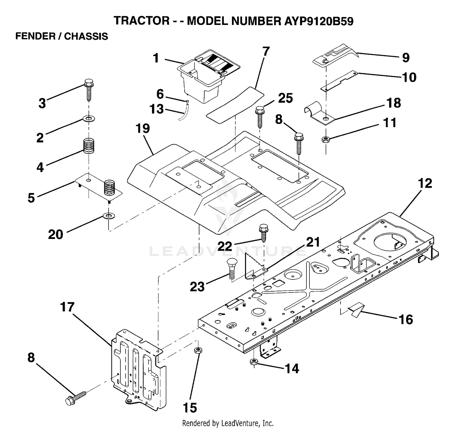 FENDER/CHASSIS