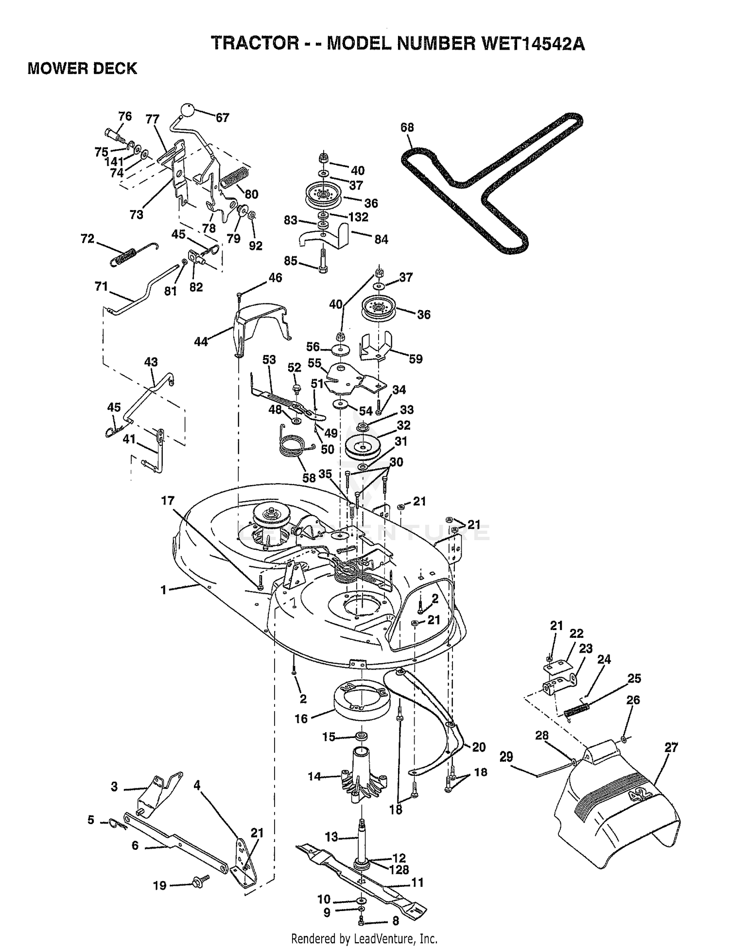 MOWER DECK